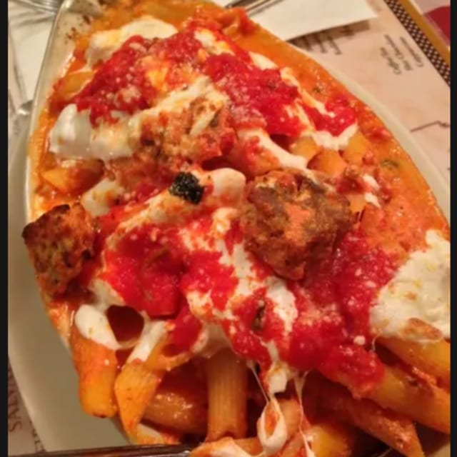 Baked Ziti Salvatore.