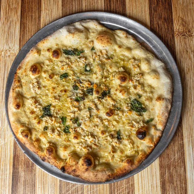 Clam Pie with Casino Butter.